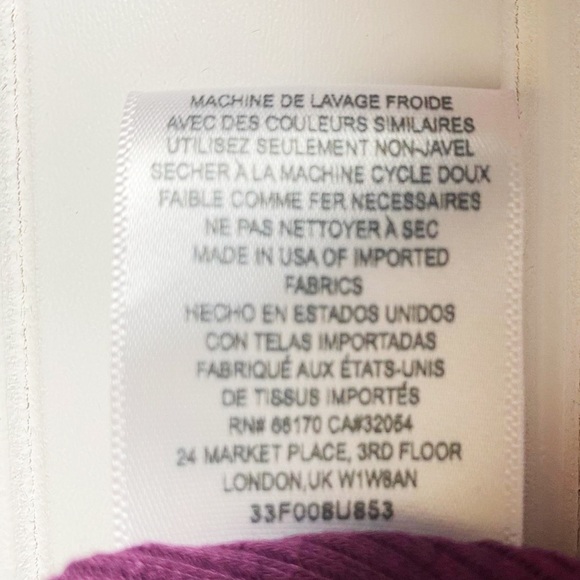 FREE PEOPLE Ribbed Purple Tank Top Size Medium - Picture 8 of 8